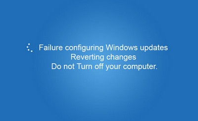 Failure configuring Windows updates. Reverting changes Failure configuring Windows updates. Reverting changes