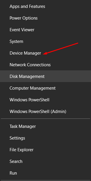 device manager