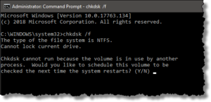 CHKDSK