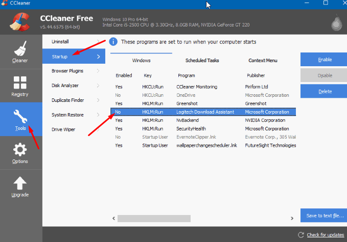 Logitech Download Assistant ccleaner