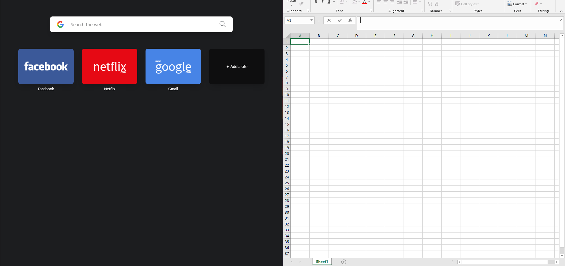 Podijeljeni zaslon u sustavu Windows 10 Podijeljeni zaslon u sustavu Windows 10