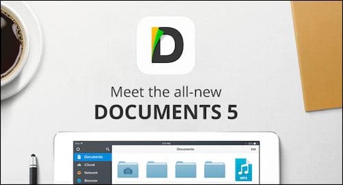 By Using Documents 5 ( Readdle)