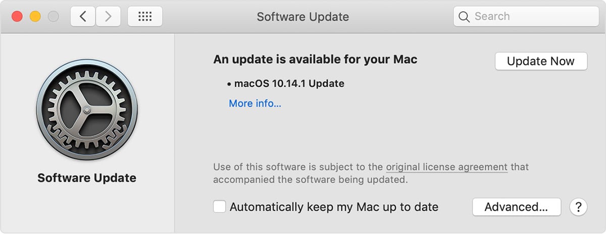 Update macOS