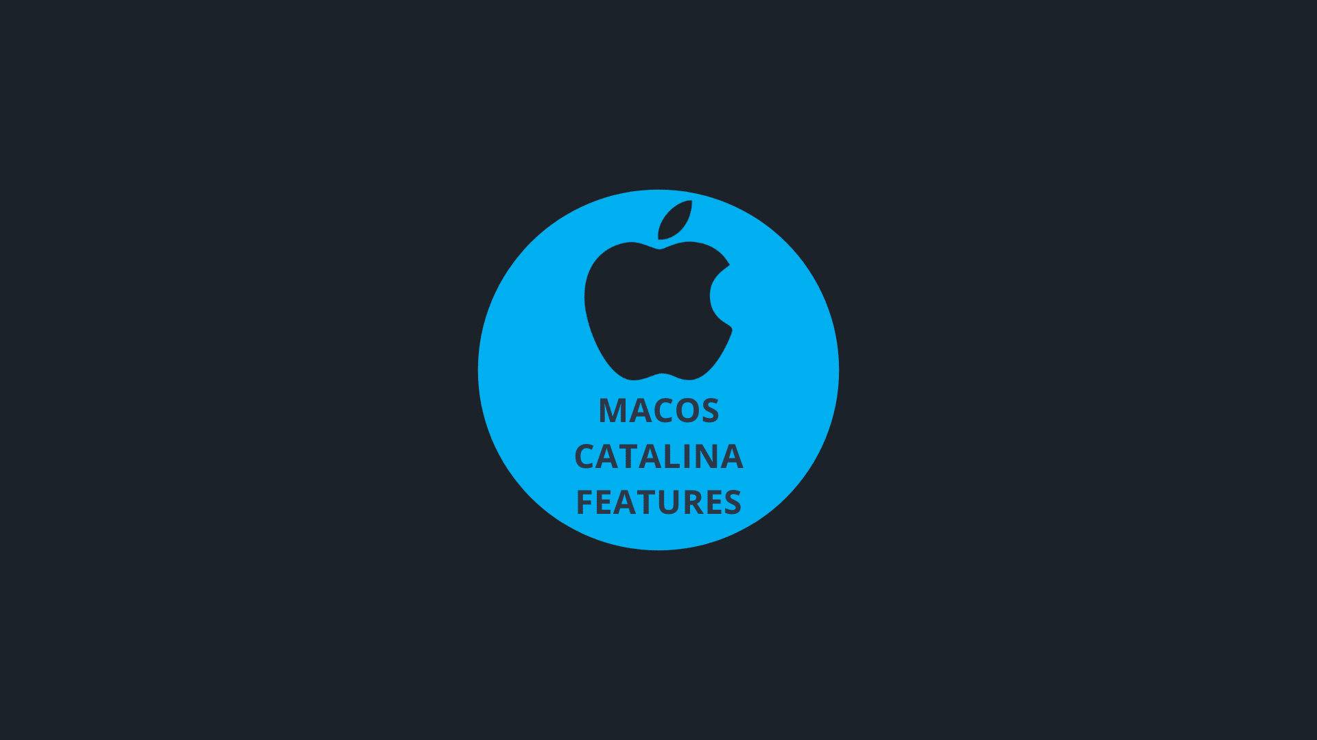 macOS Catalina Features