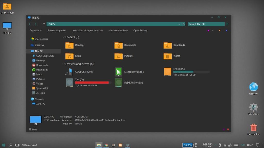 The Best Windows 10 Dark Theme for Your Eyes! GetWox