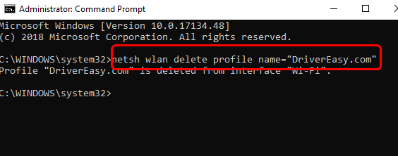 wireless profile name