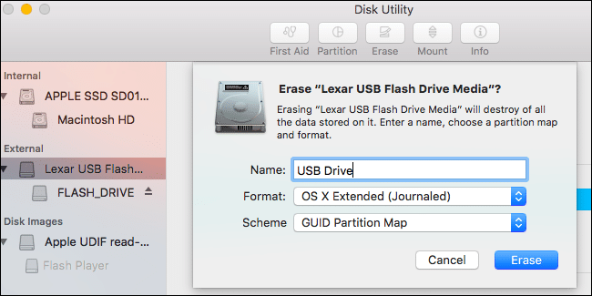 Formatting Your USB Flash Drive