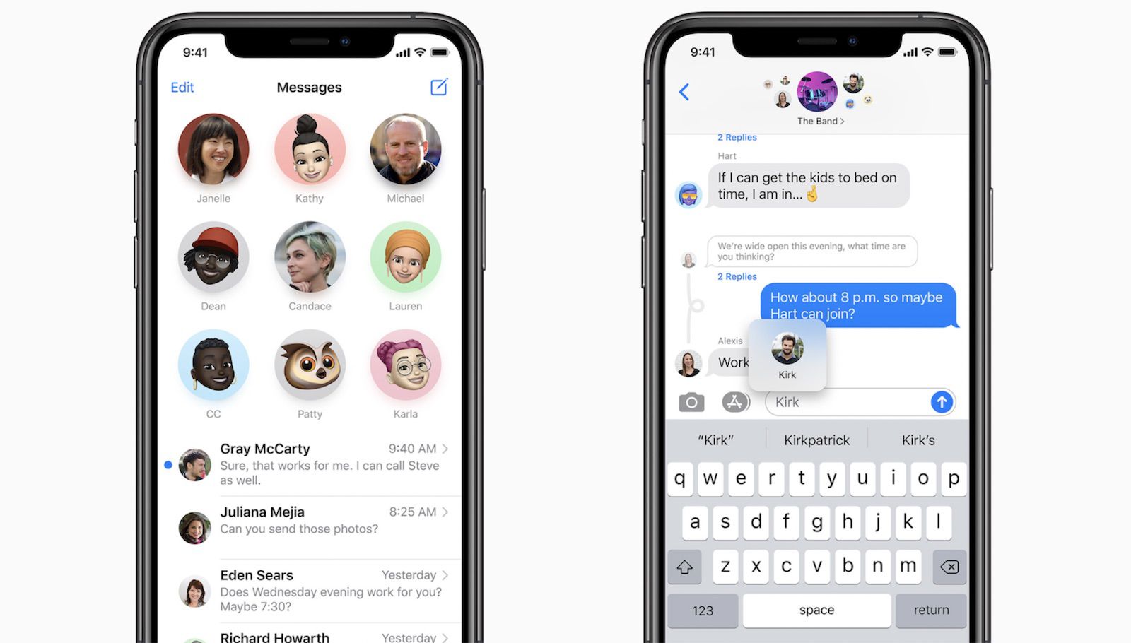 Pinned Chats and Conversations