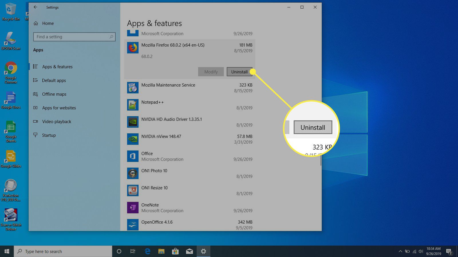 Remove Unused Software