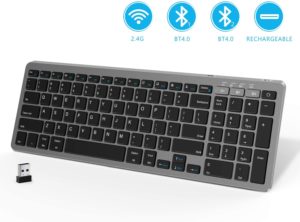 Seenda Store Wireless All-in-One Keyboard for Mac and PC