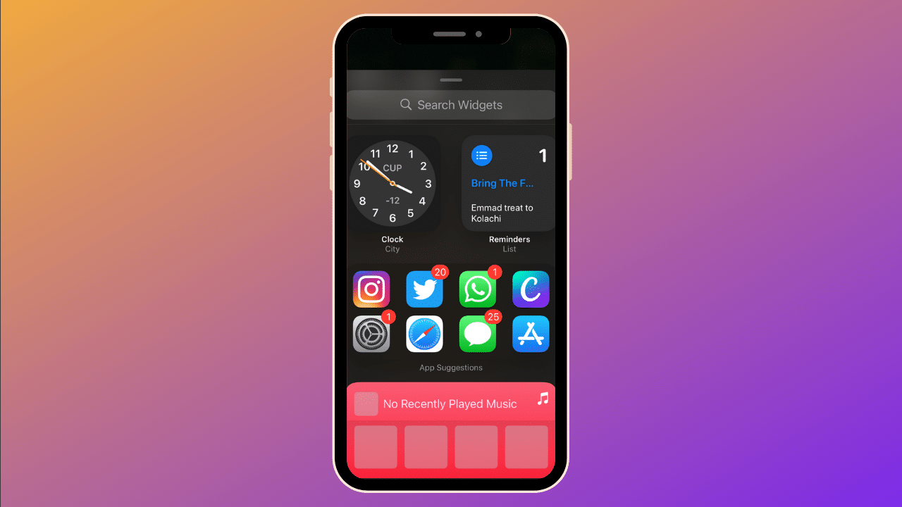 Widgets