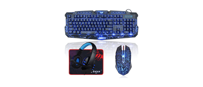 BlueFinger Backlit Gaming Keyboard