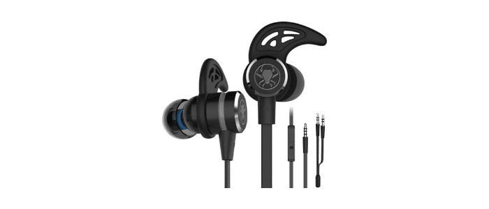Keku Wired Noise Cancelling Gaming Earbuds with Mic