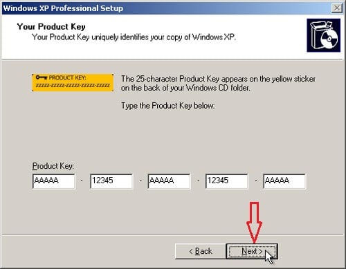 serial number windows xp professional sp2