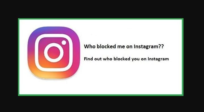 Someone blocked me on instagram