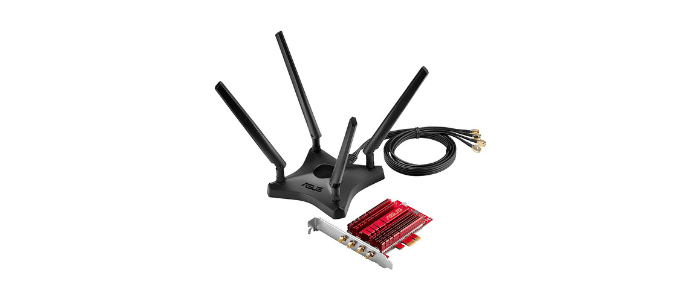 ASUS 4×4 802.11AC Wireless AC3100 PCIe Adapter