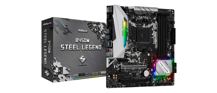 Asrock B450M Motherboard for Ryzen 9 3900X