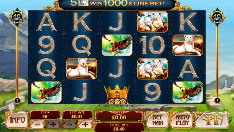 White King Free Slot