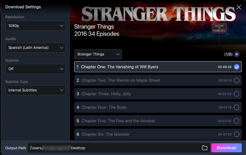Configure Download Settings