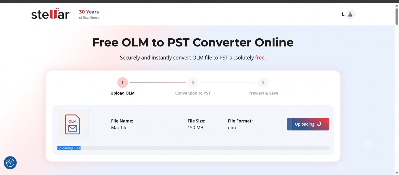 OLM to PST Converter Online