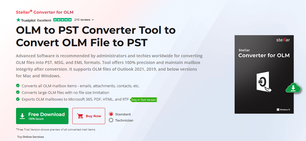 Stellar Converter for OLM